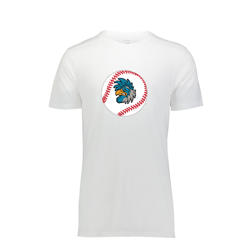 [FTSCUBWH-AS-LOGO3] Decker Men's Tri-Blend T-Shirt - Short Sleeve (Adult S, White, Logo 3)