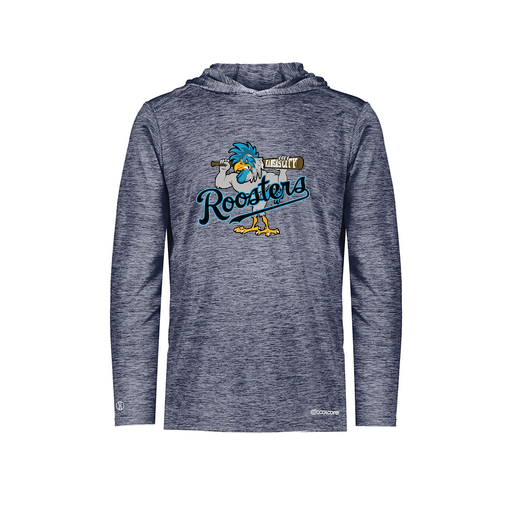 [FOLHCGNV-YS-LOGO1] Decker Youth Charge Hoodie (Youth S, Navy, Logo 1)