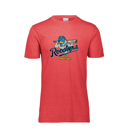 [FTSCUBRD-AS-LOGO1] Decker Men's Tri-Blend T-Shirt - Short Sleeve (Adult S, Red, Logo 1)