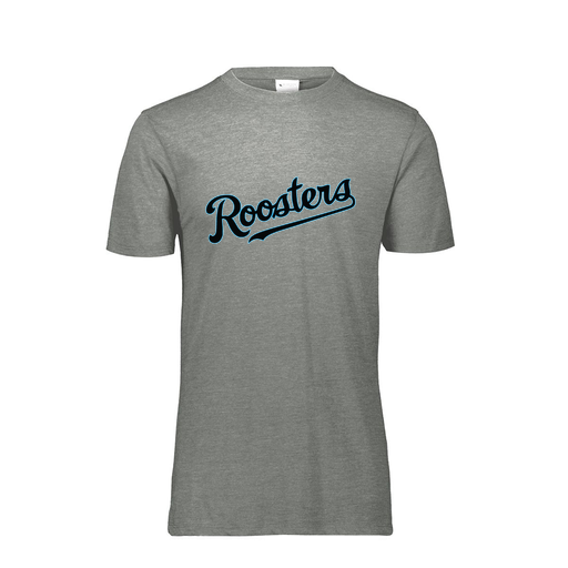 [FTSCUBGY-YS-LOGO2] Decker Youth Tri-Blend T-Shirt - Short Sleeve (Youth S, Gray, Logo 2)