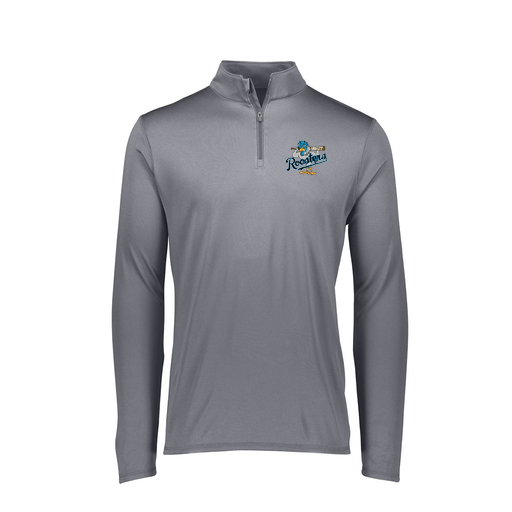 [FTLQFLGY-FAXS-LOGO1] Decker Women's Flex-Lite 1/4 Zip Shirt (Female Adult XS, Gray, Logo 1)