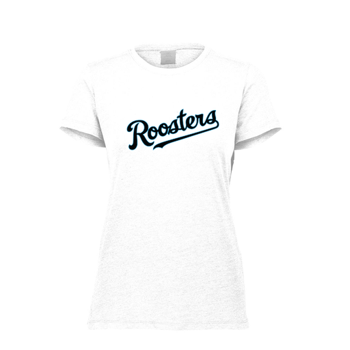 [FTSCUBWH-FAXS-LOGO2] Decker Women's Tri-Blend T-Shirt - Short Sleeve (Female Adult XS, White, Logo 2)