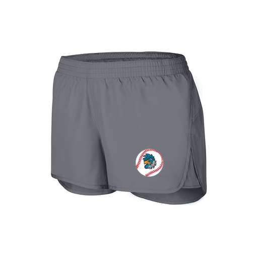[2430.059.XS-LOGO3] Women's Performance Shorts (Female Adult XS, grey, Logo 3)