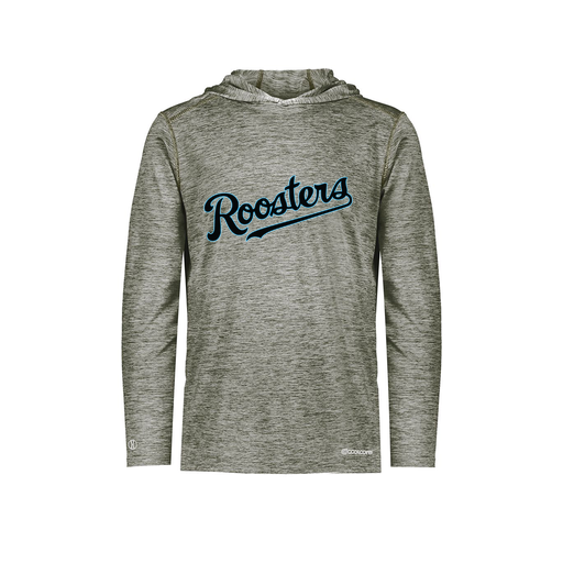 [FOLHCGGY-AS-LOGO2] Decker Men's Charge Hoodie (Adult S, Gray, Logo 2)