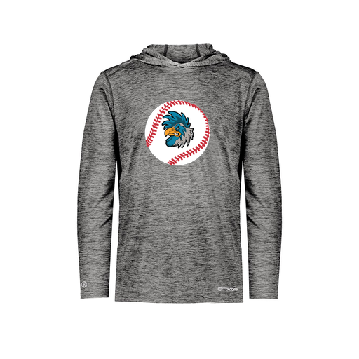 [FOLHCGBK-YS-LOGO3] Decker Youth Charge Hoodie (Youth S, Black, Logo 3)